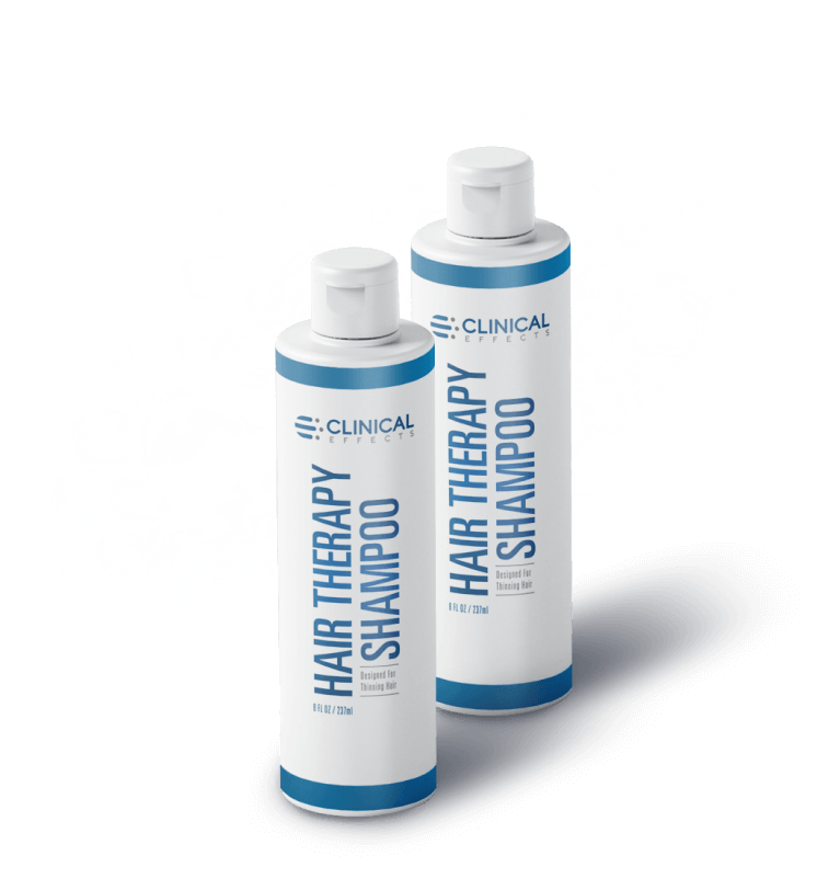 Clinical effects shampoo bottle